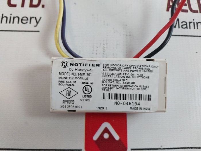 Notifier Fmm-101 Mini Monitor Module
