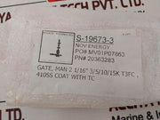 Nov 20363283 Slide Gate Valve T23042-02