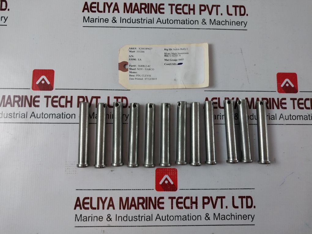 Lot of 12x Nov 56408-2-4C Clevis Pin