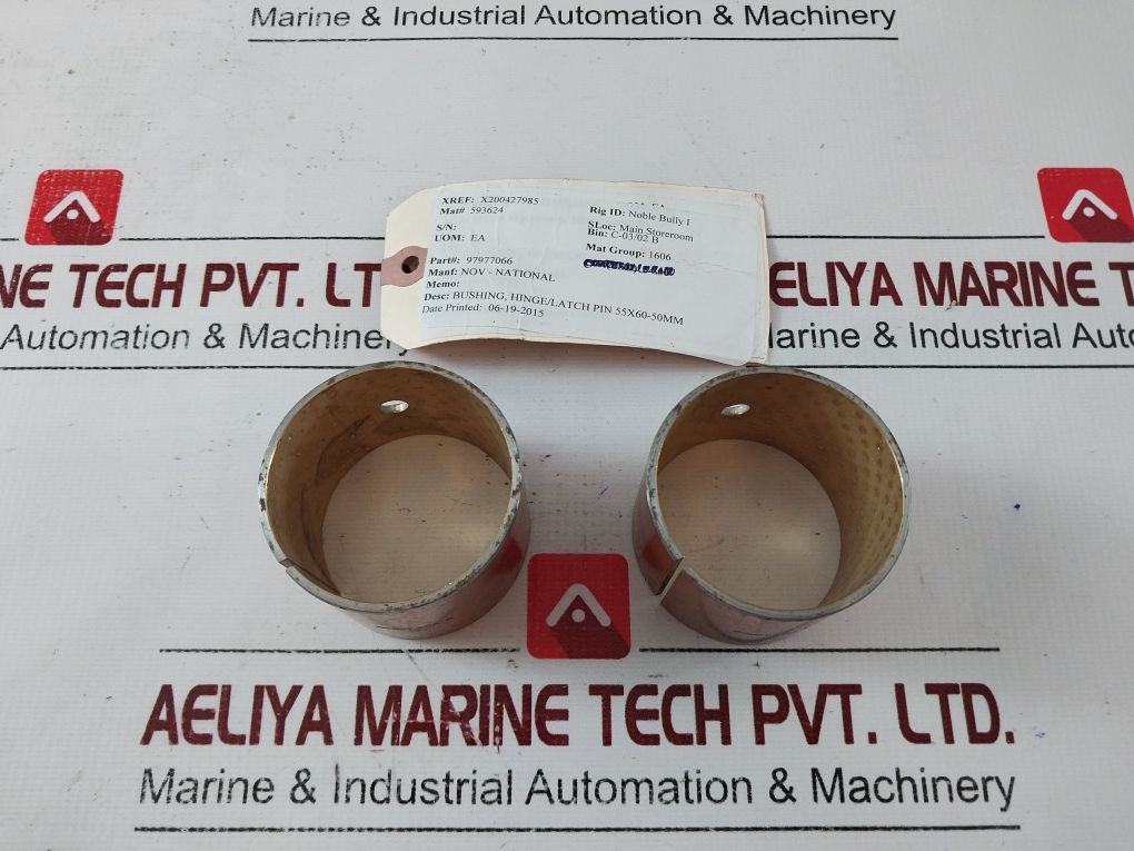 Lot Of 6X Nov 97977066 Bushing