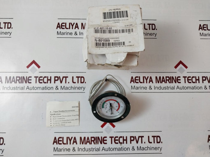 Nsf 1Epe3 Analog Panel Mount Thermometer 40°F~60°F