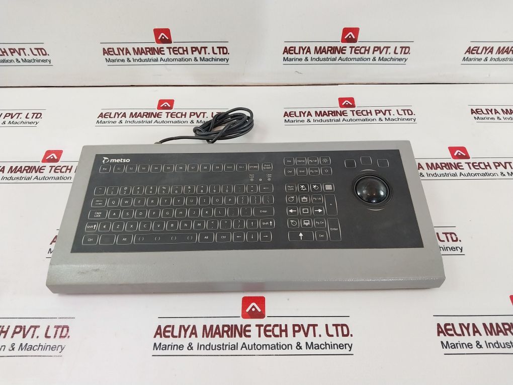 Nsi Ksml106S1152-w-mc1 Marine Backlit Keyboard Panel Mount Iec 60945