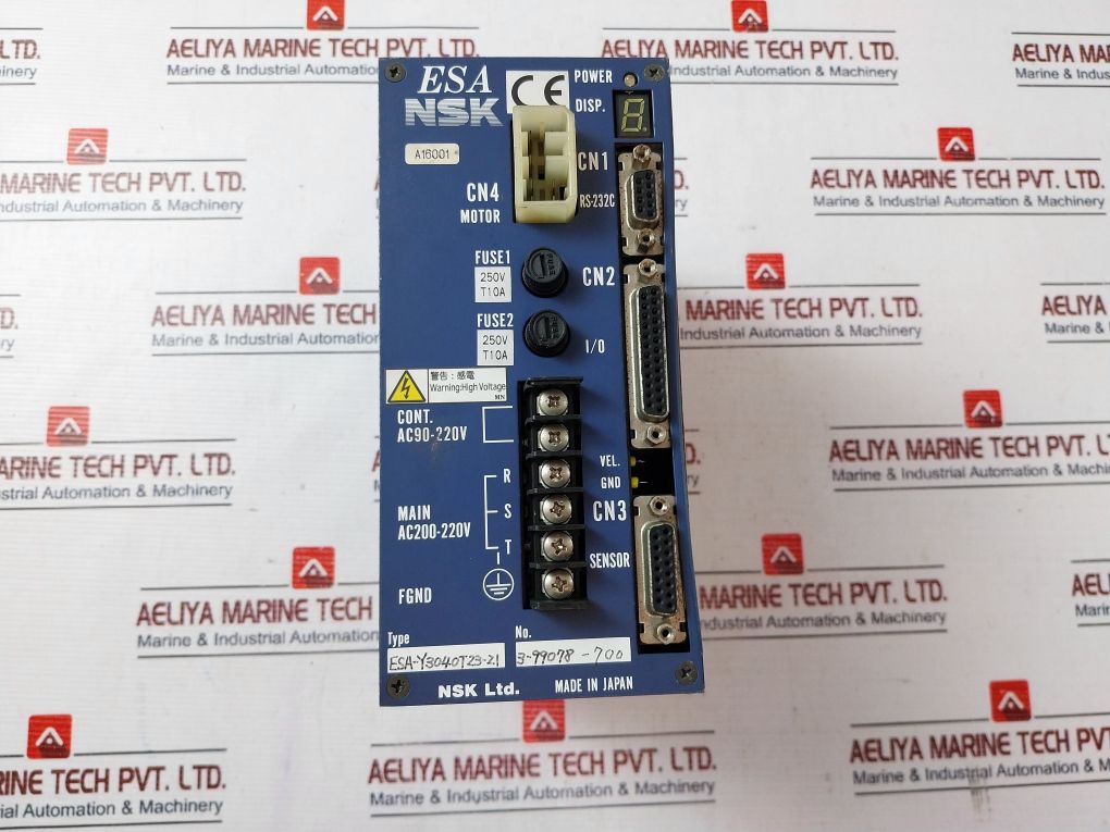 Nsk Esa-y3040T23-21 Servo Drive 3-99078-700 Ac180-242V 50-60Hz
