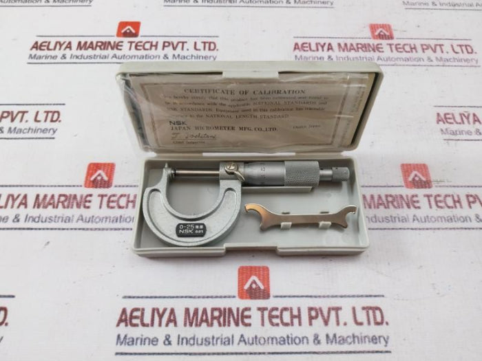 Nsk Yd01-m Outside Micrometer 0-25Mm, Il0565