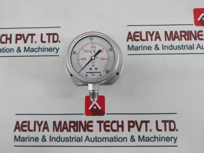 Nuova Fima En 837-1 Pressure Gauge 0-400 Bar