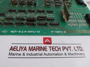 Nyc P-0871-2 Printed Circuit Board Pcb Card Ncf-924-swu-m, M40083