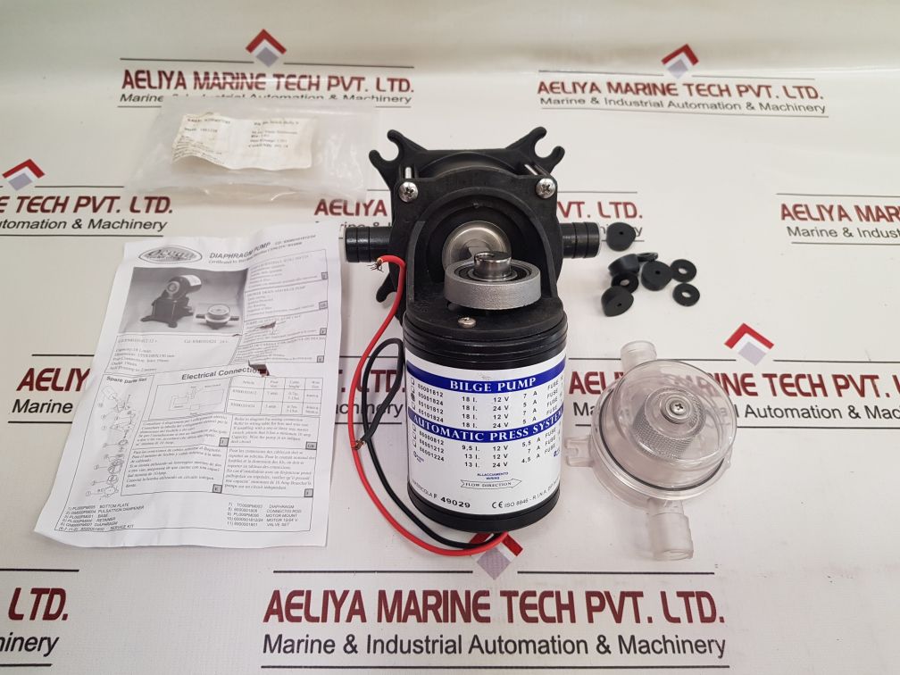 Ocean 85101812 Diaphragm Bilge Pump