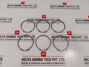 Lot Of 6X Oceaneering 100112-350H Retaining Ring Ss 350H