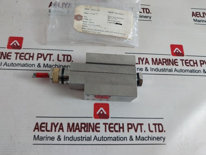 Oceaneering 100276 Shear Seal Valve 100344-c