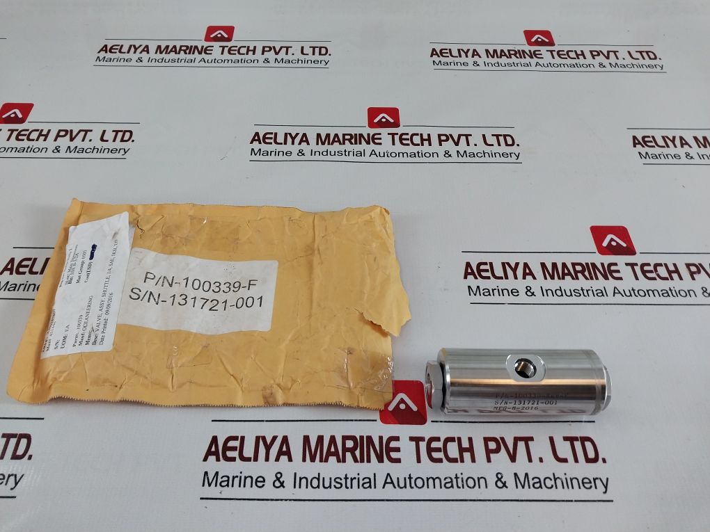 Oceaneering 100339-rev-f Assy.Shuttle Valve
