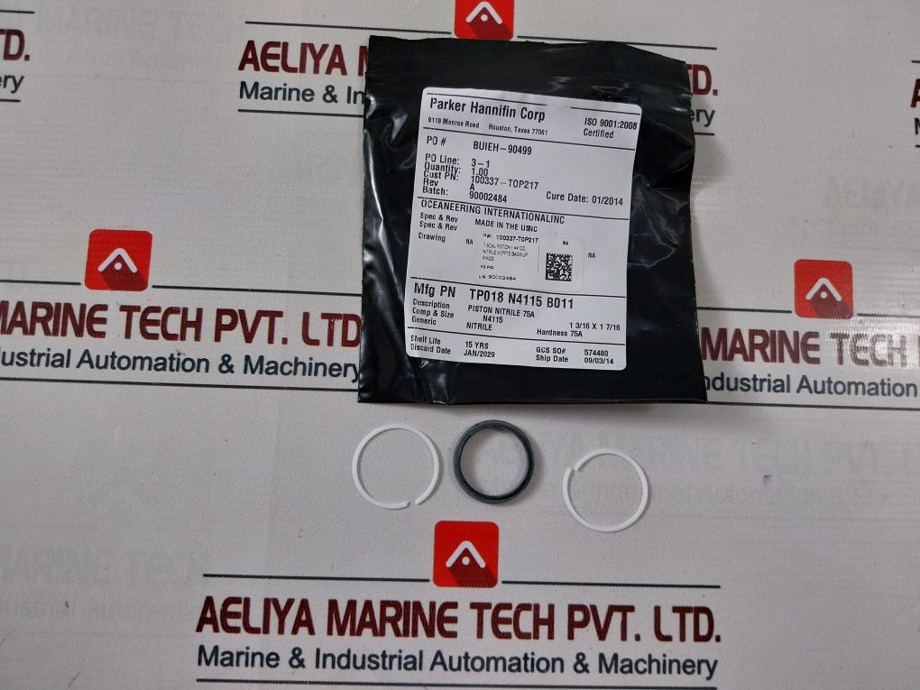 Oceaneering 100818-rk 90 Durometer O-rings Seal Valve Spm Kit Bo11Tr008
