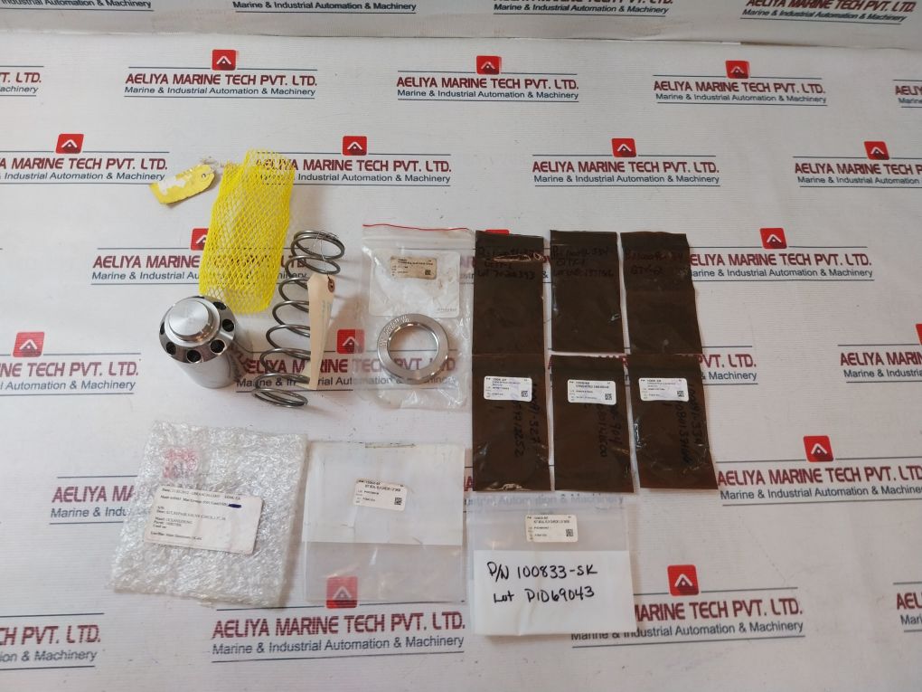 Oceaneering 100833-sk Check Valve Repair Kit Rev.B