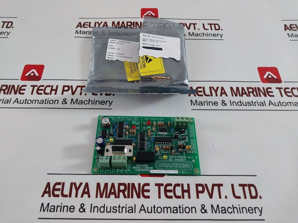 Oceaneering Irs24H6K Rev. B Pcb Card 0403837