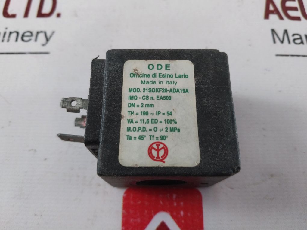 Ode 21Sokf20-ada19A Solenoid Valve Coil