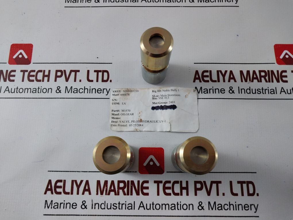 Oilgear M1570 Hydraulic Pilot Valve Lv-1