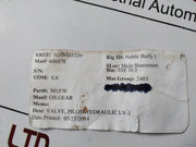 Oilgear M1570 Hydraulic Pilot Valve Lv-1