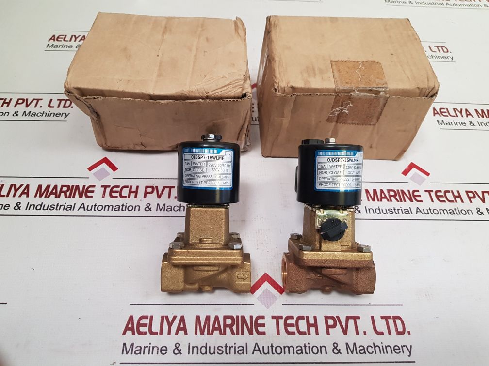 Ojdsp7-15Wlmf Solenoid Valve 220V 50/60Hz 15A 0~0.6 Mpa