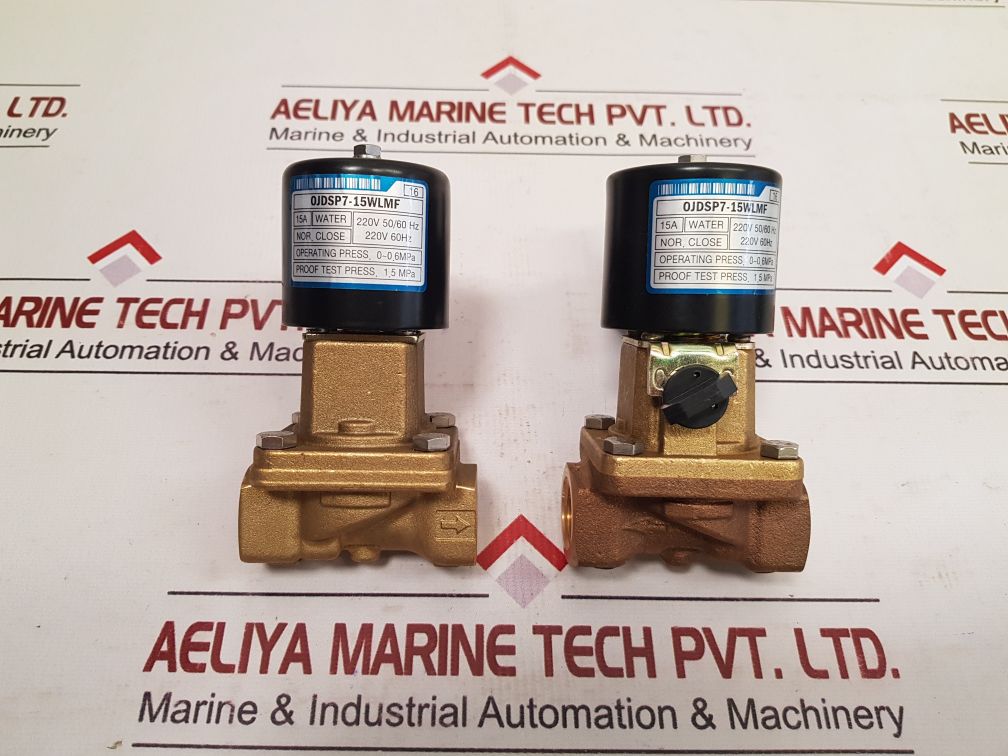 Ojdsp7-15Wlmf Solenoid Valve 220V 50/60Hz 15A 0~0.6 Mpa
