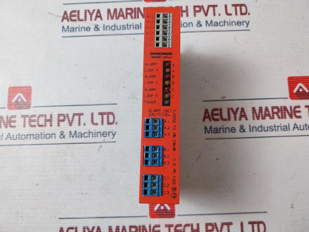 Omicron Oau-01/Ex Alarm Unit Ex-1-w00 250V Ac