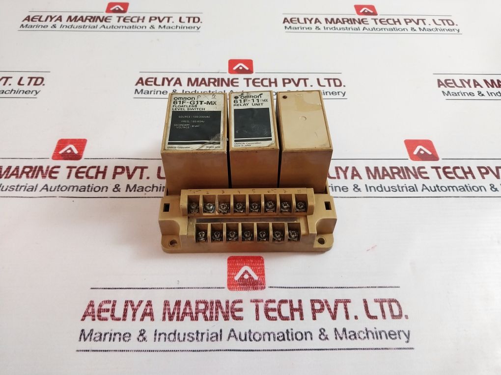 Omron 61F-g1T-mx Floatless Level Switch Relay Unit 50/60Hz