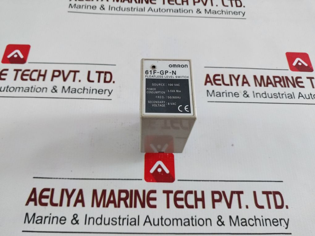 Omron 61F-gp-n Floatless Level Switch 100 Vac
