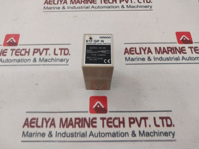 Omron 61F-gp-n Floatless Level Switch 100 Vac 50/60Hz