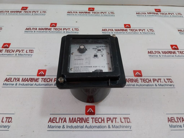 Shell Ground Relay Omron Agf-1-r2 High Voltage Ground Relay 110 Vac – Aeliya Marine