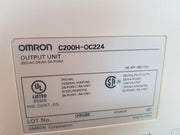 Omron Oc222,C200H-oc224,C200H-ps221, Module Rack With C200H-bc081-v2