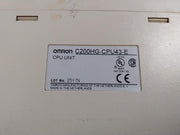 Omron C200Hg-cpu43-e Sysmac C200Hg Programmable ControllerÂ 