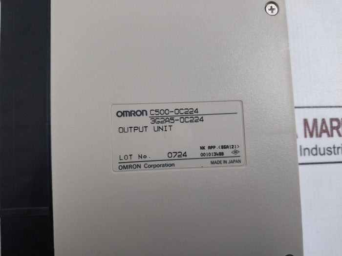Omron C500-oc224 Plc Output Unit 3G2A5-oc224 00101348B 3116 C – Aeliya ...