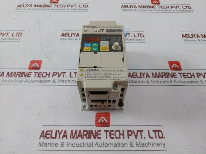 Omron Cimr-j7Azb0P2 Inverter Npit31297-303-0 Ip20 Vs Mini J7 200V Single Phase