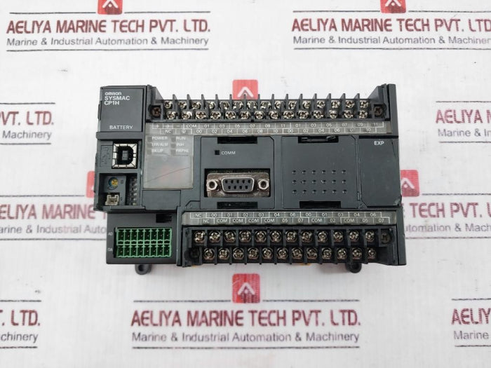 Omron Cp1H-xa40Dt-d Cp1H Programmable Controller 24Vdc 50W Ver 1.2 (Not Working)