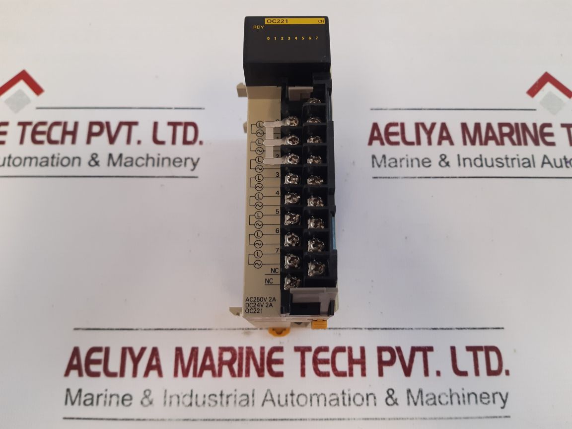 Omron Cqm1-oc221 Output Module
