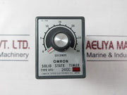Omron Dts Solid State Timer 0-30 SecondsÂ 250V Ac