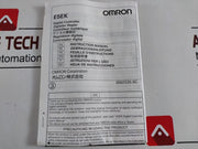 Omron E5Ek-prr2-500 Digital Controller 100 - 240 Vac 50/60Hz