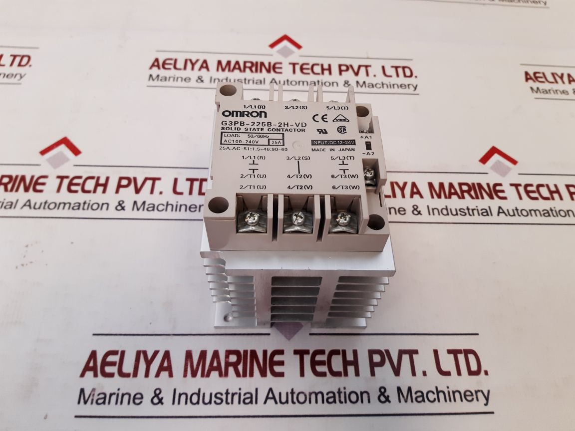Omron G3Pb-225B-2H-vd Solid State Contactor 25A