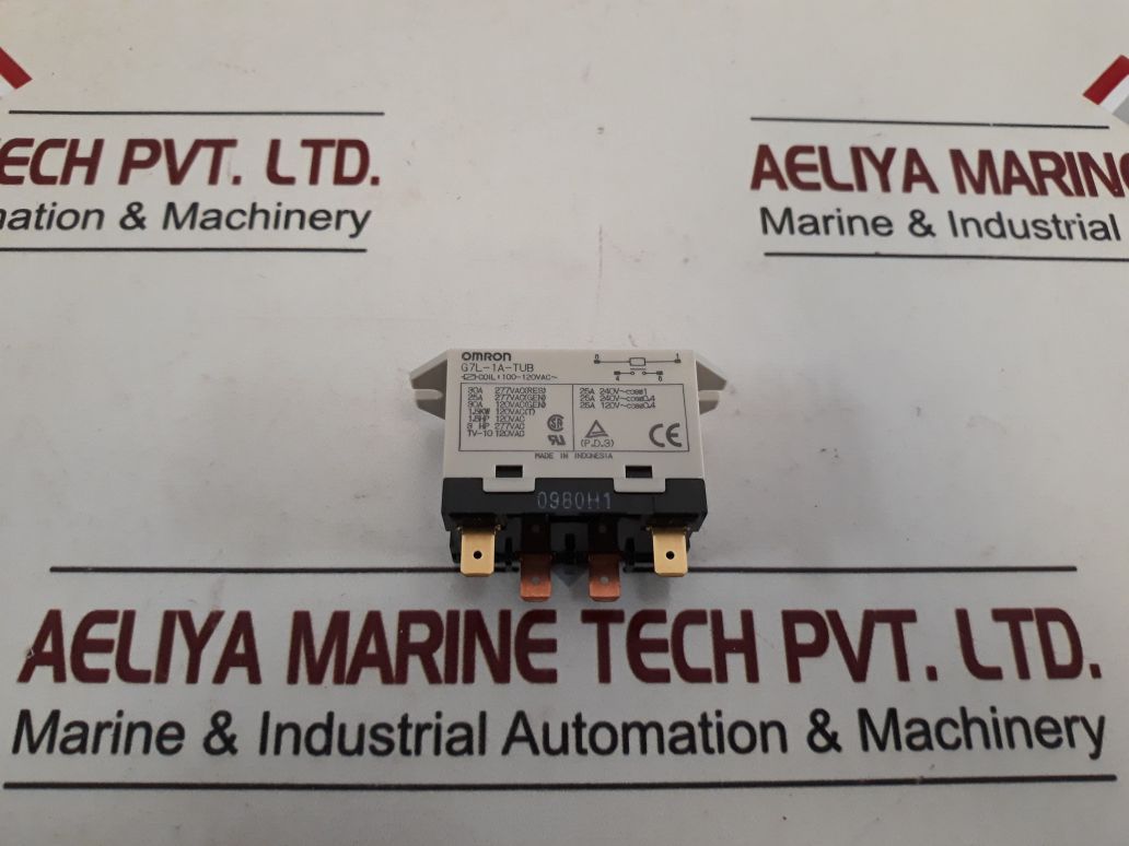 Omron G7L-1A-tub Power Relay 100-120Vac