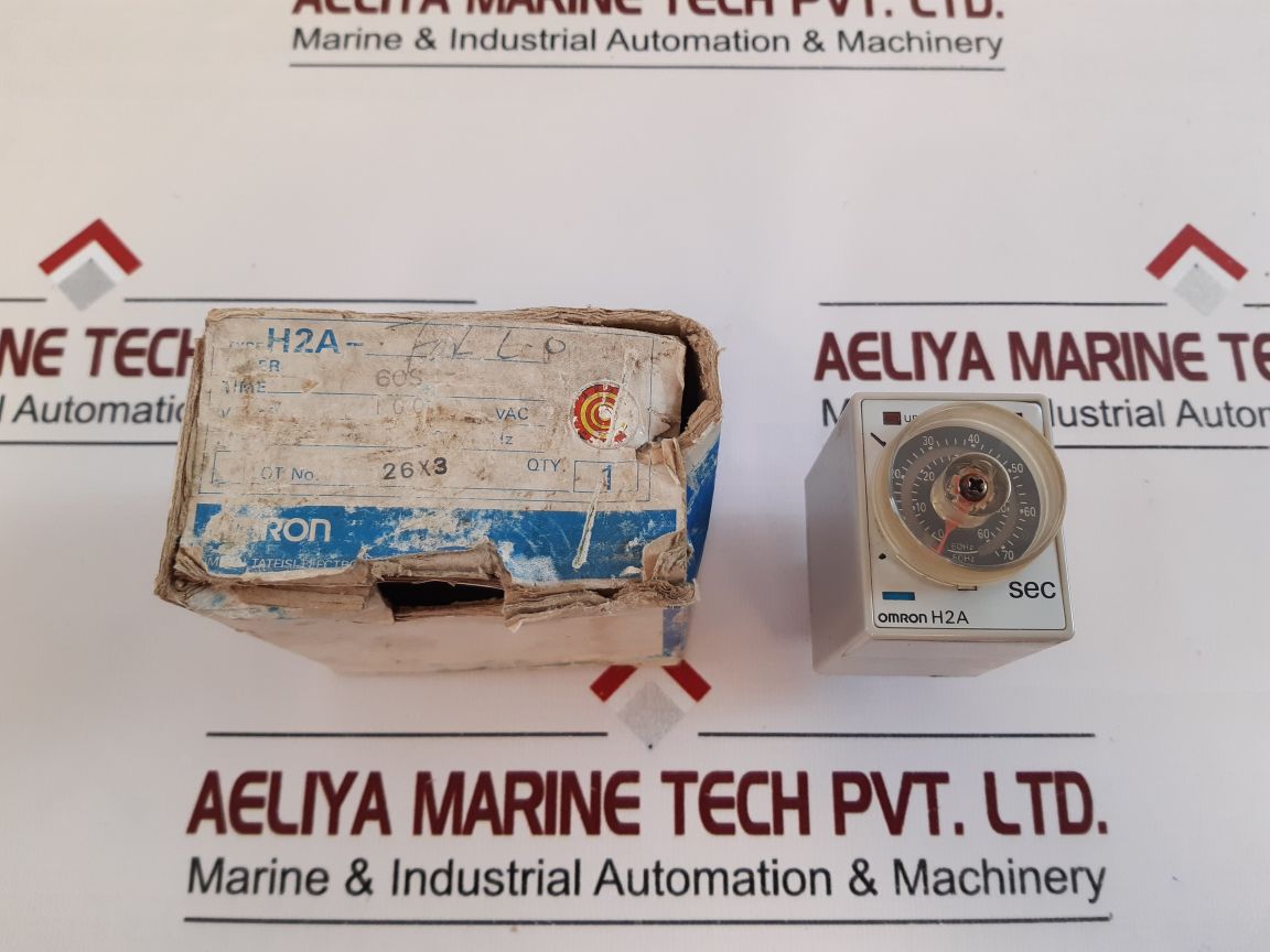 Omron H2A Motor Driven Timer 100Vac 50/60Hz