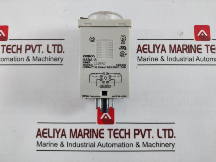 Omron H3Ba-8 Solid-state Timer 110Vac 50/60 Hz Resistive Load – Aeliya ...