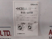 Omron H3Ba-8 Timer 0-10 Sec 24 Vdc