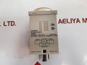 Omron H3Ba-n8H Timer Module 220 Vac 50/60Hz 0-12 Sec