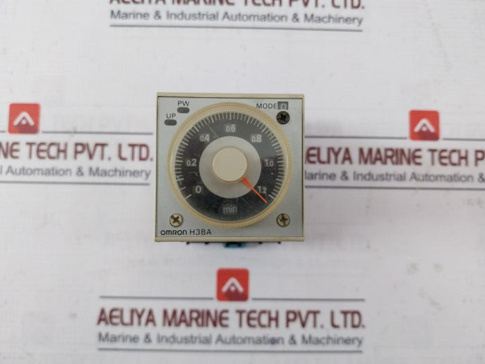 Omron H3Ba-n Solid-state Timer With Base Ps-11 0-1.2 Min, 24Vdc 5A 250Vac 10A