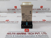 Omron H3Ba-n Solid-state Timer With Base Ps-11 0-1.2 Min, 24Vdc 5A 250Vac 10A