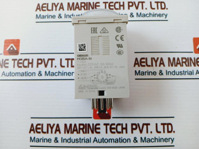 Omron H3Ba-n Timer 220Vac 50/60Hz