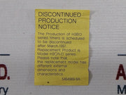 Omron H3bh-8 Power Off Delay Timer H3bh 0.5 To 10 Sec 24vdc