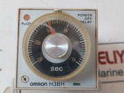 Omron H3Bh-8 Timer 0.5-10 Sec 5A 250Vac 50/60Hz