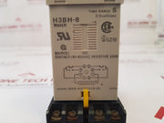 Omron H3Bh-8 Timer With Base Power Off Delay 19480N