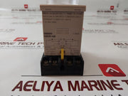 Omron H3Cr-a8 Timer With Base 100-240Vac 100-125Vdc 50/60Hz