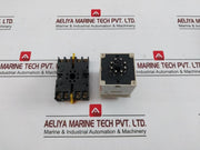 Omron H3Cr-a8 Timer Relay With Base P2Cf-08 0 To 30 Sec 24Vdc/Ac 50/60Hz Mode. A