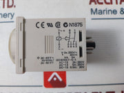 Omron H3Cr-a8E Timer Relay 24-48Vdc 0-12 Hrs 50/60Hz